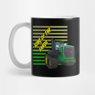 King of the lands retro - american tractor Mug